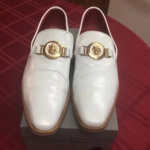 White men’s  Italian Leather shoes